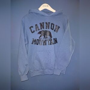 Canon Mountain Blue Hoodie Unisex